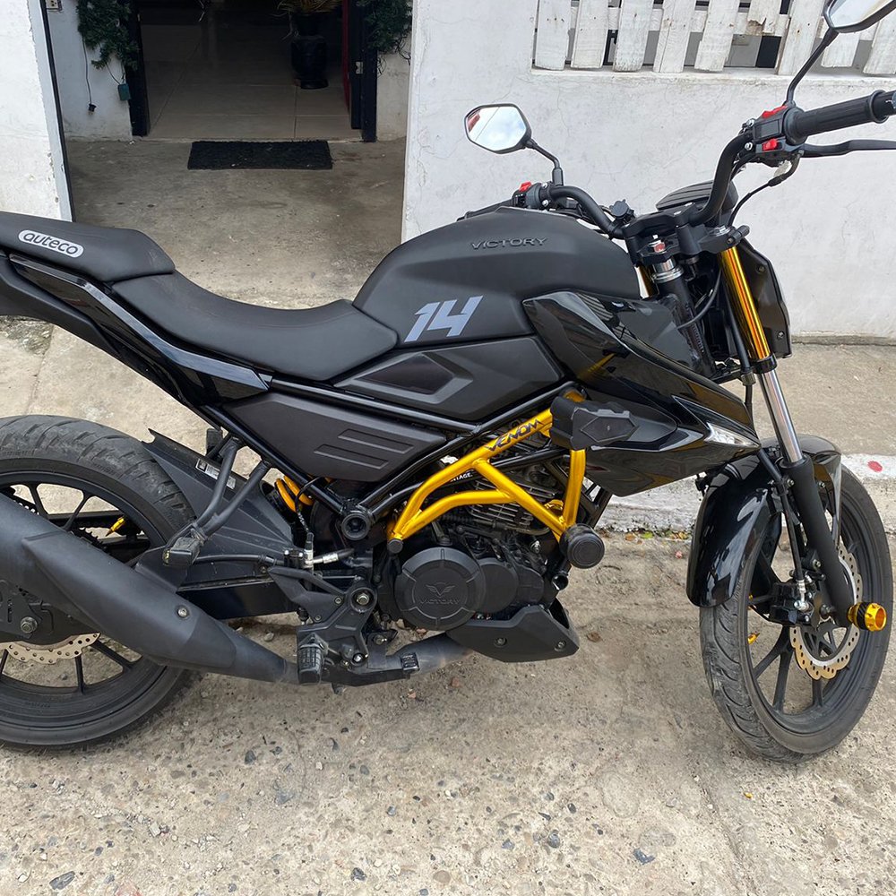 DEFENSA VICTORY VENOM 18-14 SIN ALERÓN STUNT MDS - Image 3