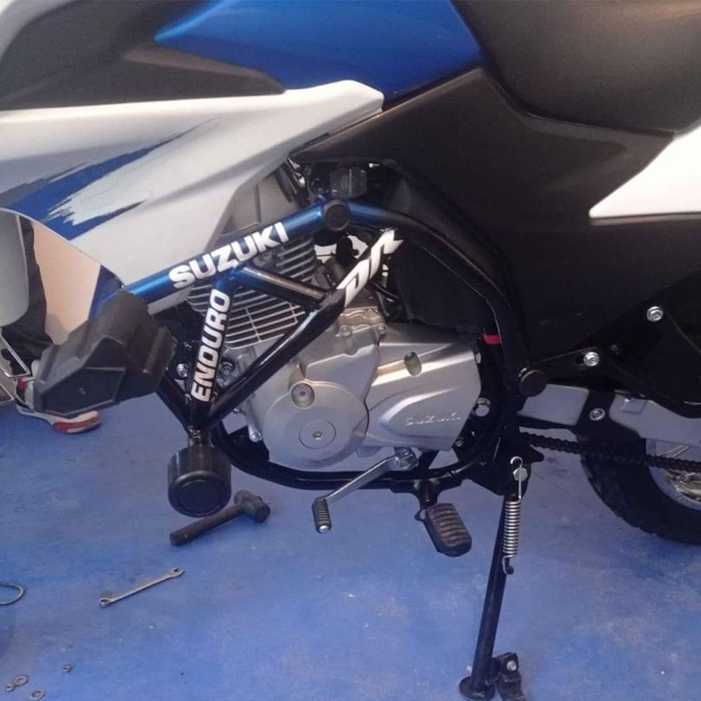 DEFENSA SUZUKI DR 150 ENDURO TIPO STUNT MDS - Image 2