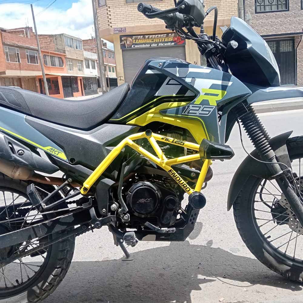 DEFENSA TTR 125 AKT MODELO NUEVO STUNT MDS - Image 2